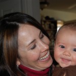 Jessica Powers with her son
